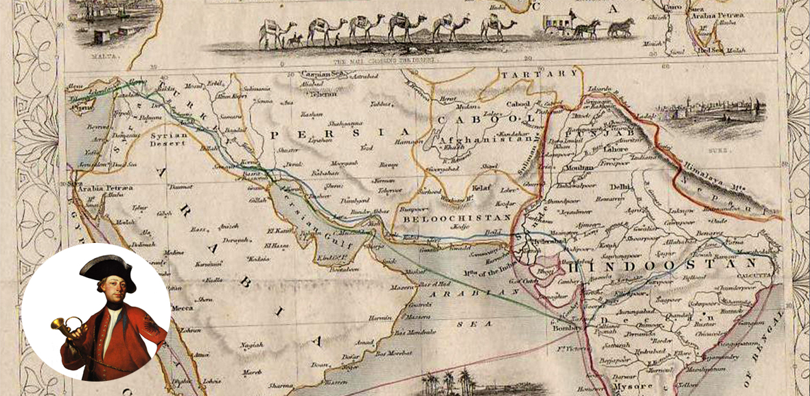 overland Post Roead to India